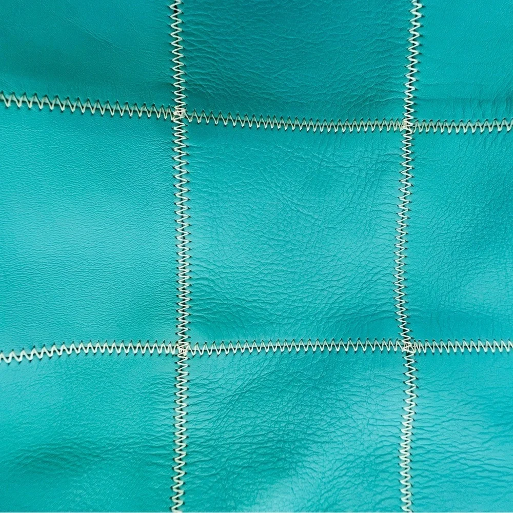 Ceci Ou Cela Plus Une Aqua Green Genuine Leather Shoulder/Hobo Bag
